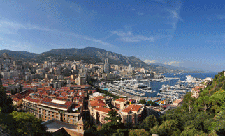 Panoramas interactifs, tourisme et randonn�e en principaute monegasque