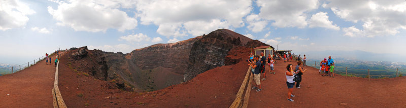 volcan le Vesuve à naples